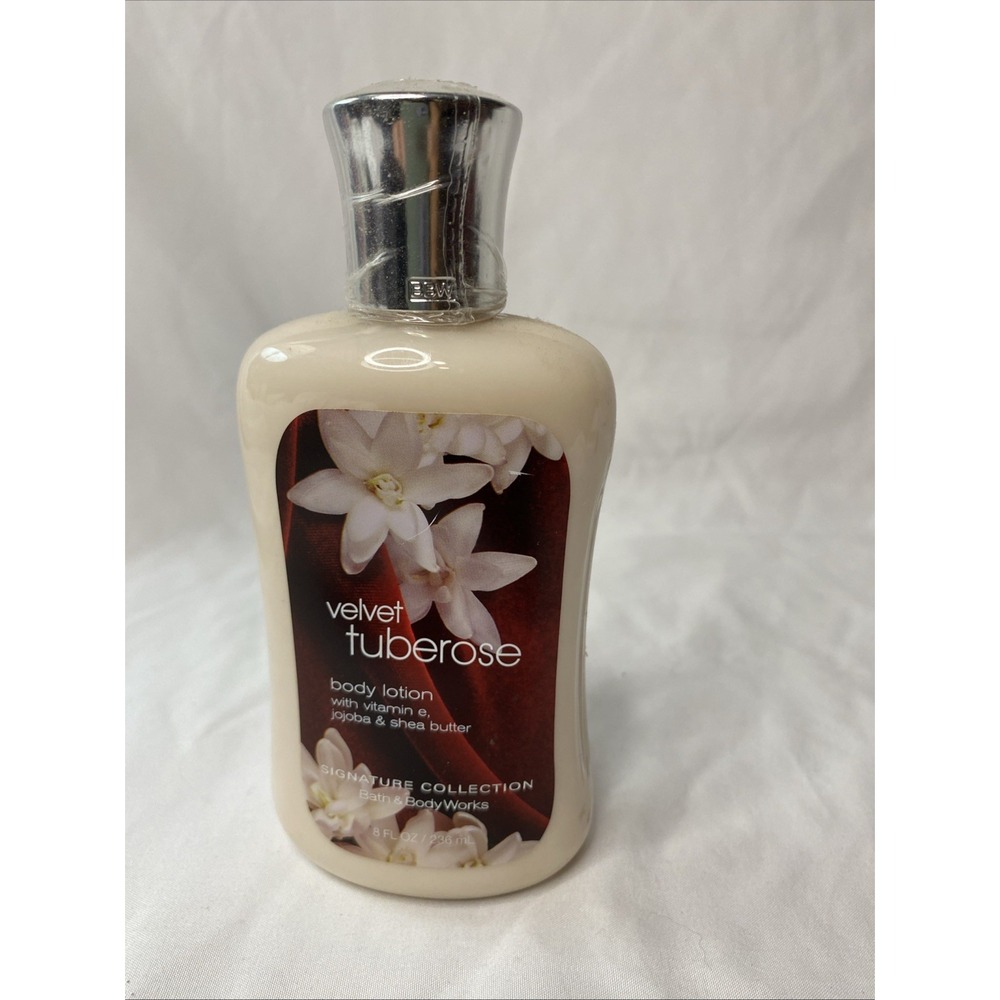 Bath & Body Works VELVET TUBEROSE Signature Collection Lotion 8 oz Retired New